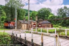 Derwent Valley Mills - Derwent Valley Mills: Spoorweggebouwen op High Peak Junction, oorspronkelijk het zuidelijke eindpunt van de Cromford&nbsp;and High Peak Railway,...