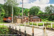 Derwent Valley Mills - Derwent Valley Mills: Spoorweggebouwen op High Peak Junction, oorspronkelijk het zuidelijke eindpunt van de Cromford and High Peak Railway,...