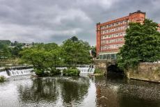 Derwent Valley Mills - De North Mill in Belper is een van de fabrieken in de Derwent Valley. De vallei ligt in het Engelse Derbyshire&nbsp;en&nbsp;is bekend door...