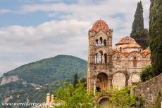 Archaeological Site of Mystras - Archaeological Site of Mystras: Moni Pantanassas, the Monastery of Pantanassa, was completed in 1428. The church has five domes, it is one of...