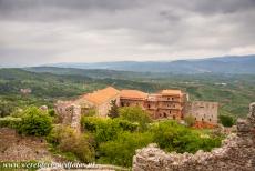 Archeologisch Mystras - Archeologisch Mystras: Het Despotenpaleis ligt in de Bovenstad van Mystras, de Áno Hóra, waar de hogere...