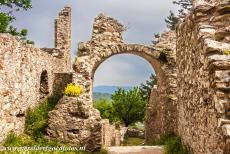 Archaeological Site of Mystras - Archaeological Site of Mystras: The remains of a gate near the Despot's Palace of Mystras. In the 14th century, Mystras became the seat...