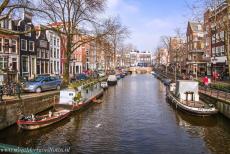 Grachtengordel van Amsterdam - De 17de eeuwse grachtengordel van Amsterdam binnen de Singelgracht: De Spiegelgracht ligt dichtbij het Rijksmuseum. Amsterdam wordt...