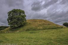 Bend of the Boyne - Dowth - Brú na Bóinne - het archeologisch ensemble van de Bend of the Boyne is het meest mythische landschap van Ierland. De met gras...