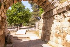 Archaeological Site of Olympia - Archaeological Site of Olympia: The Krypte is the official entrance gate to the stadium of Ancient Olympia. The vaulted gate was 32 metres long....