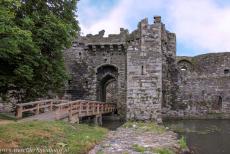 Beaumaris Castle - Castles and Town Walls of King Edward in Gwynedd:&nbsp;The Gate Next the Sea is the main entrance gate into Beaumaris Castle. The castle was built...