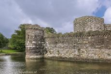 Beaumaris Castle - Castles and Town Walls of King Edward in Gwynedd:&nbsp;Beaumaris Castle consists of&nbsp;a high inner ring of strong defensive walls, surrounded...