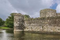 Beaumaris Castle - Castles and Town Walls of King Edward in Gwynedd: Beaumaris Castle consists of a high inner ring of strong defensive walls, surrounded...
