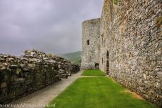 Harlech Castle - Castles and Town Walls of King Edward in Gwynedd: The Prison Tower of Harlech Castle. In the 18th and 19th centuries, the ruins of Harlech Castle...