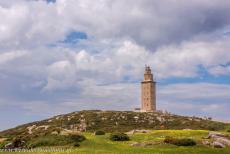 Tower of Hercules - The Tower of Hercules is the only Roman lighthouse still in use today. During Roman times, the city of La Coruña was known as Brigantium,...