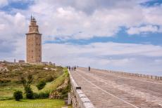 Tower of Hercules - The Tower of Hercules is overlooking the Atlantic Ocean near the city of La Coruña in Spain. In 1588, the Spanish Armada sailed from La...