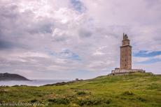 Tower of Hercules - The Tower of Hercules is a Roman lighthouse dating from the 1st century AD. The tower was built on a 57 metres high rock and rises 55 metres. The...