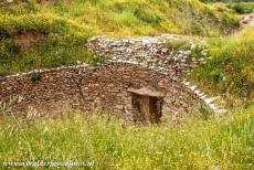 Archaeological Site of Mycenae - Archaeological Site of Mycenae: The roof of the tholos tomb of Aegisthus collapsed a long time ago. The tholos tomb of Aegisthus...