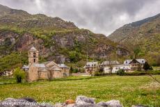 Catalaans Romaanse kerken van Vall de Boí - Catalaans romaanse kerken van de Vall de Boí: De Sant Feliú de Barruera werd gebouwd in de 11de eeuw. De kerk heeft een enkel...