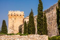 Archeologisch Tarraco - Archeologisch ensemble van Tarraco: De Aartsbisschopstoren is een nog bestaande toren van de Romeinse stadsmuur. De stadsmuur van Tarraco had...