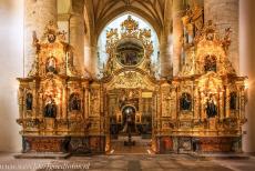 Kloosters van San Millan Yuso en Suso - De goude deuren van de kloosterkerk van San Millán Yuso dienden als scheiding tussen twee liturgische gedeelten, een voor de...