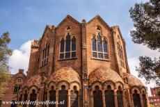 Barcelona, Art Nouveau - One of the Art Nouveau pavilions of Hospital de Sant Pau in Barcelona. The Palau de la Música Catalana and Hospital de Sant Pau...