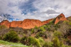 Las Médulas - Na twee eeuwen vertrokken de Romeinen uit Las Médulas, door hun manier van goudwinning lieten ze een dramatisch landschap achter....