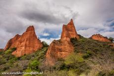 Las Médulas - Las Médulas is located in Spain, about 25 km from the town of Ponferrada, the capital city of the isolated El...