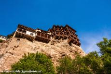 Historische ommuurde stad Cuenca - De historische ommuurde stad Cuenca is beroemd om de hangende huizen, de 'casas colgadas'. De 'casas colgadas' van...