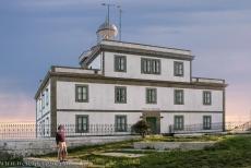 Routes of Santiago de Compostela in Spain - Route of Santiago de Compostela: The lighthouse at the top of Cape Finisterre, situated on the Atlantic Coast, about 90 km from... Routes of Santiago de Compostela in Spain - Route of Santiago de Compostela: The lighthouse at the top of Cape Finisterre, situated on the Atlantic Coast, about 90 km from...