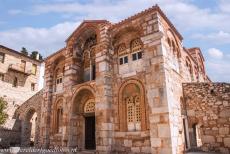 Monastery of Hosios Loukas - Monastery of Hosios Loukas: The entrance to the Katholikon, the main church of the monastery. There are two churches within the...