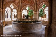 Klooster van Poblet - Het bronnenhuis met de fontein was de wasruimte van het klooster van Poblet. Het werd in de 12de eeuw gebouwd. Het klooster van Poblet...