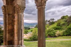 Monuments of Oviedo and Kingdom of the Asturias - Monuments of Oviedo and the Kingdom of the Asturias: The upper floor of the Santa María del Naranco has a belvedere at each end....