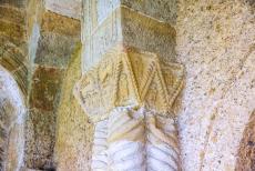 Monuments of Oviedo and Kingdom of the Asturias - Monuments of Oviedo and the Kingdom of the Asturias: The adorned capitals in the San María del Naranco were influenced by the...