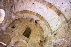 Monuments of Oviedo and Kingdom of the Asturias - Monuments of Oviedo and the Kingdom of the Asturias: The decorated barrel vault of the Asturian pre-Romanesque church of Santa María... Monuments of Oviedo and Kingdom of the Asturias - Monuments of Oviedo and the Kingdom of the Asturias: The decorated barrel vault of the Asturian pre-Romanesque church of Santa María...