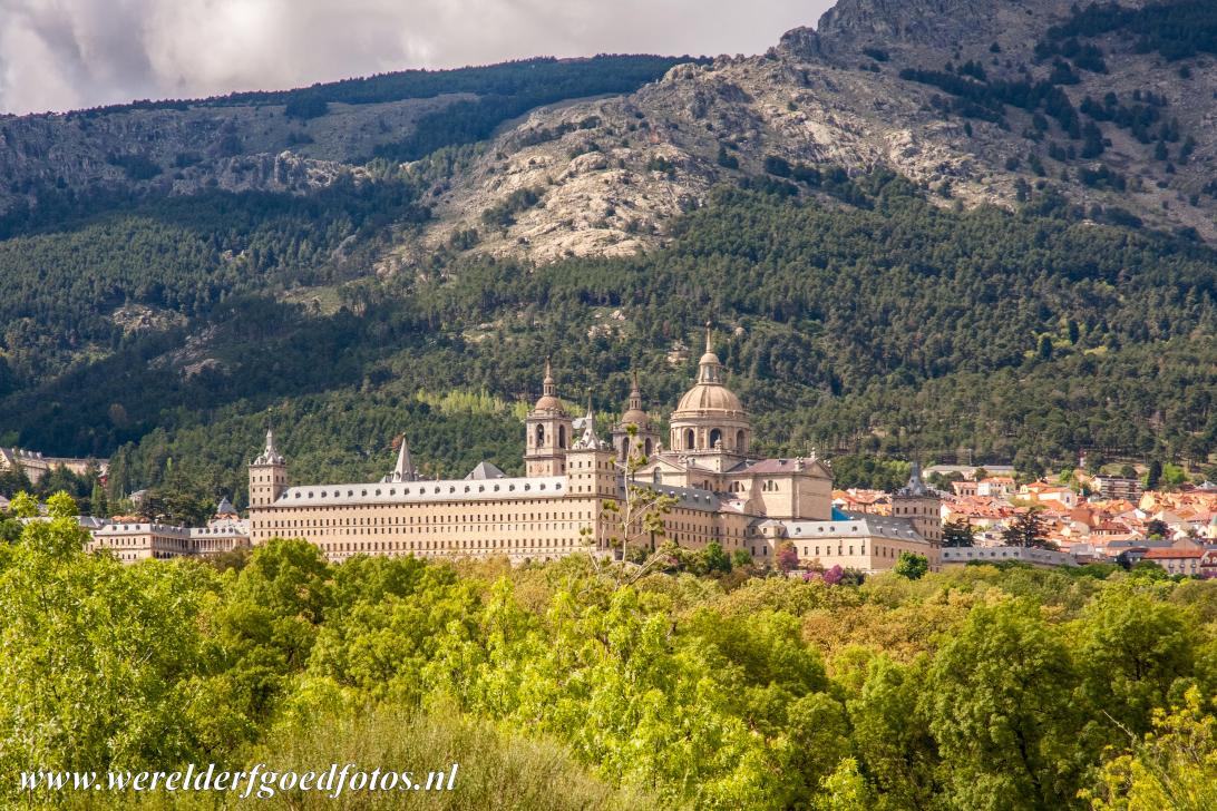 El Escorial in Madrid - The Royal Monastery of San Lorenzo de El Escorial in Madrid is commonly knownas El Escorial. El Escorial was built for Philip II of... El Escorial in Madrid - The Royal Monastery of San Lorenzo de El Escorial in Madrid is commonly knownas El Escorial. El Escorial was built for Philip II of...