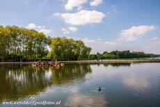 Palace and Park of Versailles - Palace and Park of Versailles: The Bassin d'Apollon, the Apollon Pond, and the Apollo Fountain. The artificial pond already excisted...