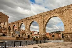 Mudéjar Architecture of Aragon - The Los Arcos aqueduct and viaduct in Teruel was built in the 16th century, it is also known as the French aqueduct. The aqueduct is carried by a...