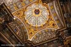 Mudéjar Architecture of Aragon - Mudéjar Architecture of Aragon: The dome of the mausoleum in the San Pedro Church, Teruel. The San Pedro Church was built in the...