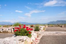 Archeologisch Tiryns - Archeologisch Tiryns: Vanuit de citadel van Tiryns is het uitzicht over het omringende landschap adembenemend, bij helder weer is Nafplion...