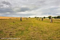 West Kennet Avenue - West Kennet Avenue connects the south entrance of the Avebury Henge to the Sanctuary on the southern slope of Overton Hill. The stones of...