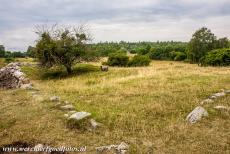 Birka en Hovgården - Birka en Hovgården: Het koninklijke paleis van de Vikingen lag op deze heuvel, rond de heuvel lagen andere gebouwen. Op deze...