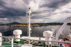 Vegaøyan - The Vega Archipelago - The Vega Archipelago - Vegaøyan in Norwegian: The small ferry landing on Ylvingen, an island just off the Norwegian coast. The ferry sails...