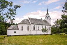 Vegaøyan - De Vega archipel - Vegaøyan - De Vega archipel: De houten parochiekerk van het eiland Vega in Gladstad. Gladstad is de hoofdstad Vega, het hoofdeiland... Vegaøyan - De Vega archipel - Vegaøyan - De Vega archipel: De houten parochiekerk van het eiland Vega in Gladstad. Gladstad is de hoofdstad Vega, het hoofdeiland...