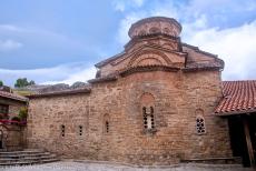 Monasteries of Meteora - Meteora: The Katholikon is the main church of the Megalo Meteoro Monastery, the Katholikon was built in the 14th century and dedicated to the...