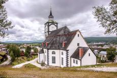 Røros Mining Town - Røros Mining Town and the Circumference: The Church of Røros was consecrated in 1784. The church is one of the largest stone...