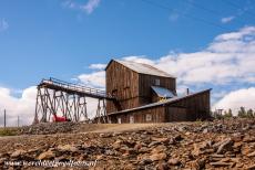 Mijnstad Røros - Mijnstad Røros en de omgeving: De gebouwen van de Olavsgruva, de mijn ligt ongeveer 13 km buiten Røros. De Olavsgruva...