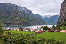 Geirangerfjord and Nærøyfjord - West Norwegian Fjords - Geirangerfjord and Nærøyfjord: The tiny village of Undredal is situated along the...