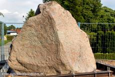Jelling Mounds, Runic Stones and Church - Jelling Mounds, Runic Stones and Church: Around 965 AD, the larger of the two runestones was erected by the Danish King Harald Bluetooth in...