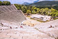 Sanctuary of Asklepios at Epidaurus - The Sanctuary of Asklepios at Epidaurus is situated in southern Greece. The sanctuary is famous for its theatre, one of the...