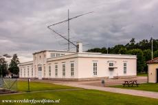 Grimeton Radio Station, Varberg - The main building of the Grimeton Radio Station near Varberg, the radio station was built in the period 1922-1924 for wireless telegraph...