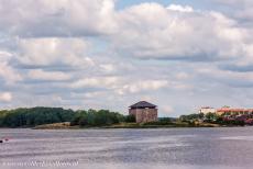 Naval Port of Karlskrona - Naval Port of Karlskrona: One of the powder towers, built on a small island. All the buildings of the naval base are very well...