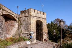 Fortifications of the City of Luxembourg - City of Luxembourg: its Old Quarters and Fortifications: The Grund Gate, the Ground Gate, is a 17th century city gate. The city of...