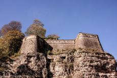 Fortifications of the City of Luxembourg - City of Luxembourg: its Old Quarters and Fortifications: The Pétrusse casemates, situated along the Pétrusse Valley. The Bock...
