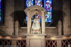 Fortifications of the City of Luxembourg - City of Luxembourg: its Old Quarters and Fortifications: The Notre-Dame Cathedral houses the 17th century statue of Mary the Consolatrix...